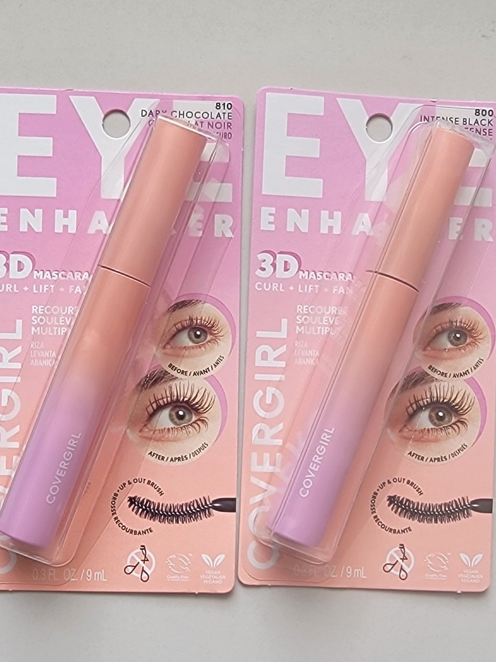 COVERGIRL 3D Mascara Enhancer Duo in Pink and Lavender Gradient